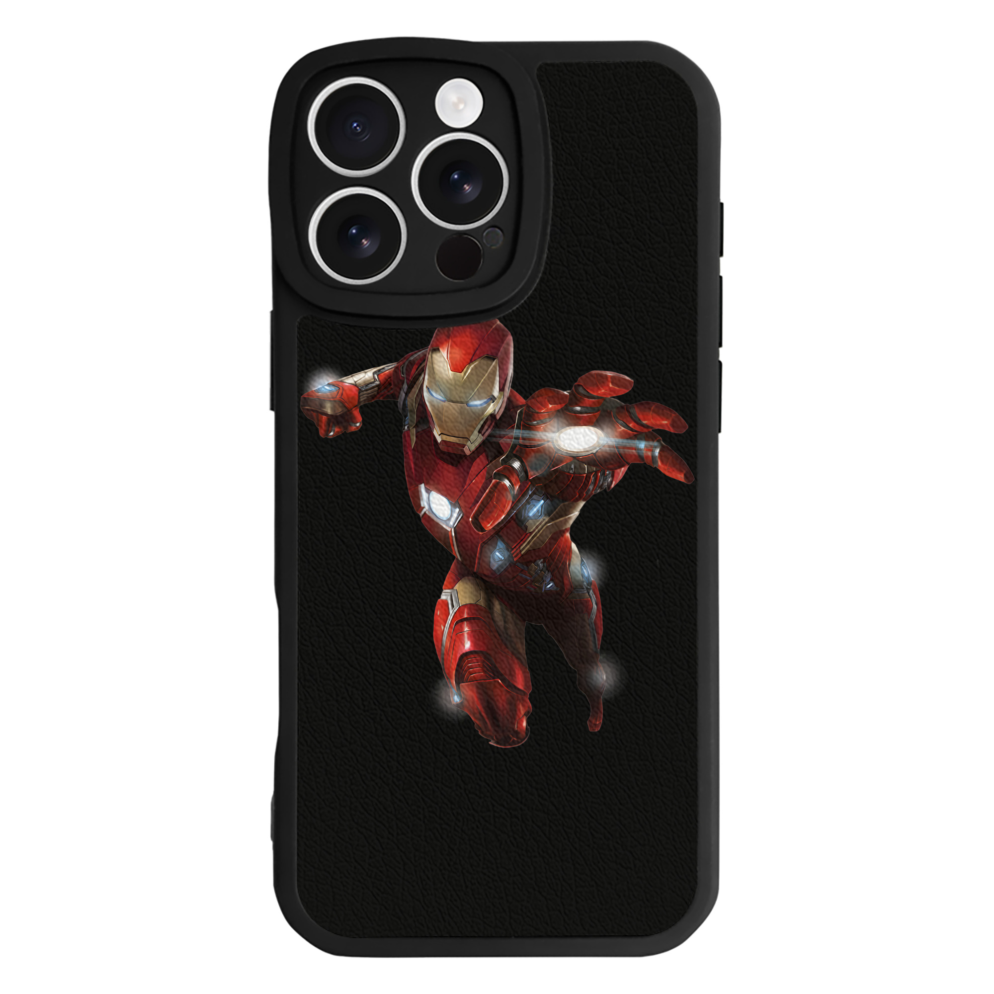 （画像用） アベンジャーズ The Avengers 【iPhone 16シリーズ対応】シリコンスマホケース（レザー調） 材質：シリコン